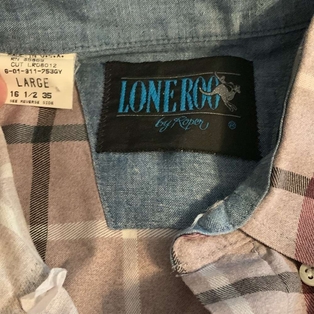 Lone Roo by Roper Shirt - Picture 2 of 4